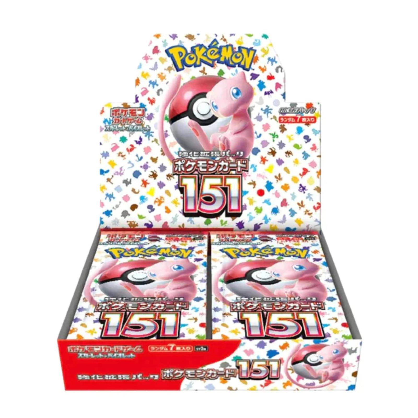 Japanese Scarlet & Violet 151 Booster Box